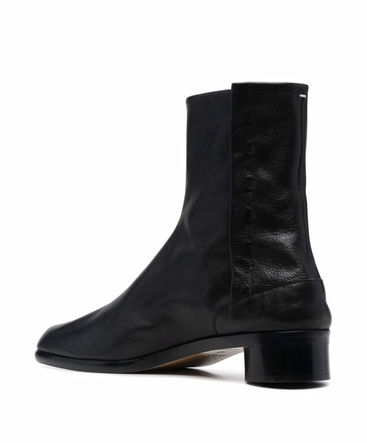 Winniemodo,Winnie modo,Maison Margiela Tabi leather ankle boots,Maison Margiela Tabi boots,Maison Margiela Tabi black Bootie,