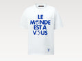 Louis Vuitton 1AHCW5,LV 1AHCW5,Louis Vuitton Graphic T-shirt,Louis Vuitton white T-shirt,LV white mens T-shirt,LV t-shirt 202