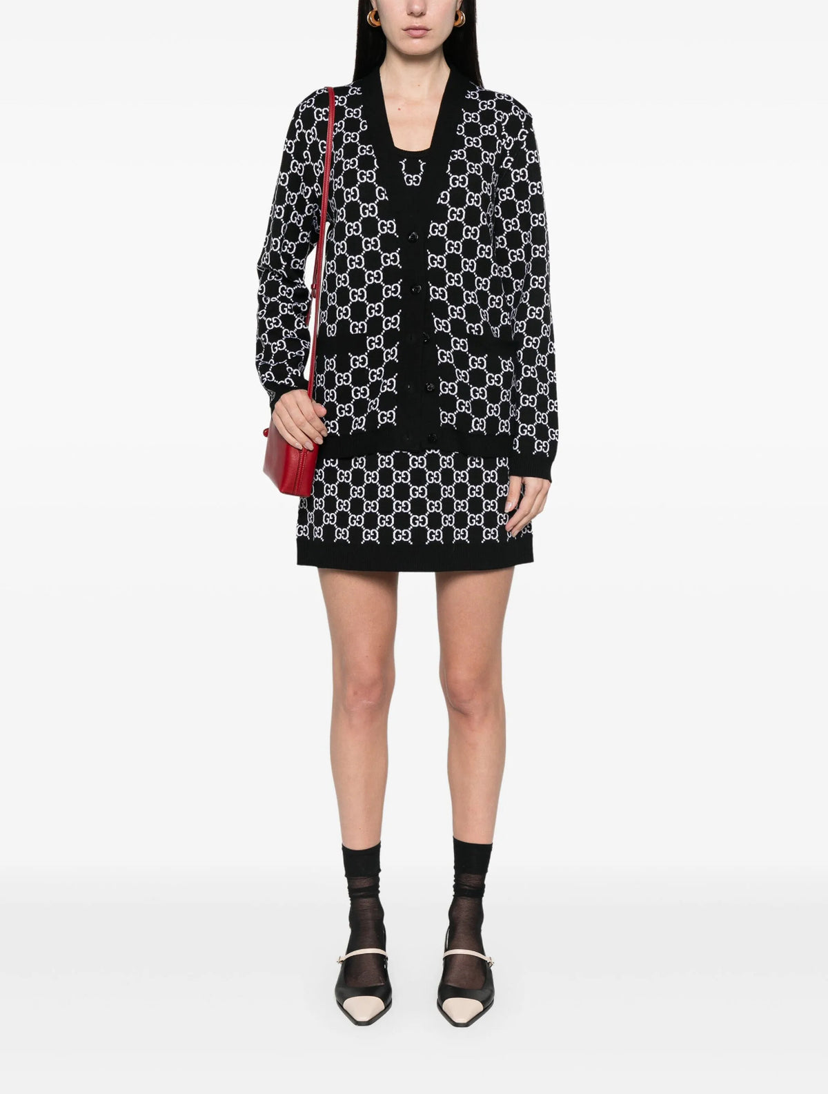 Winniemodo,Winnie modo,Gucci 798157,Gucci GG jacquard reversible cardigan,Gucci cardigan,Gucci cardigan sale,Gucci monogram c