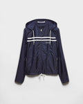 Prada SGC904_1WQ9_S_OOO,Prada Re-nylon jacket,Prada zip up jacket,Prada blue hood jacket,Prada blue jacket mens,Prada jacket