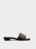 Winniemodo,Winniemodony,Roger Vivier RVW81644920,Roger Vivier slides,Roger Vivier flats,Roger Vivier mules,Roger Vivier sanda