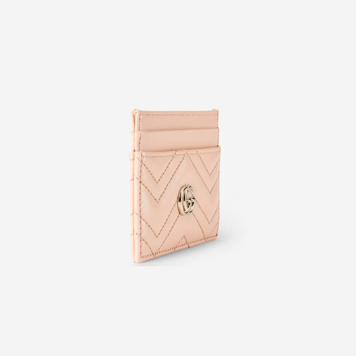 Gucci 443127 DTDHD,Gucci GG Marmont card case,Gucci GG Marmont card holder,Gucci pink card holder,Gucci GG logo pink card hol