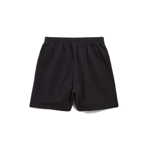 Balenciaga 676137TRVW81055,Balenciaga basketball shorts,Balenciaga black shorts,Balenciaga mens black shorts,Balenciaga short