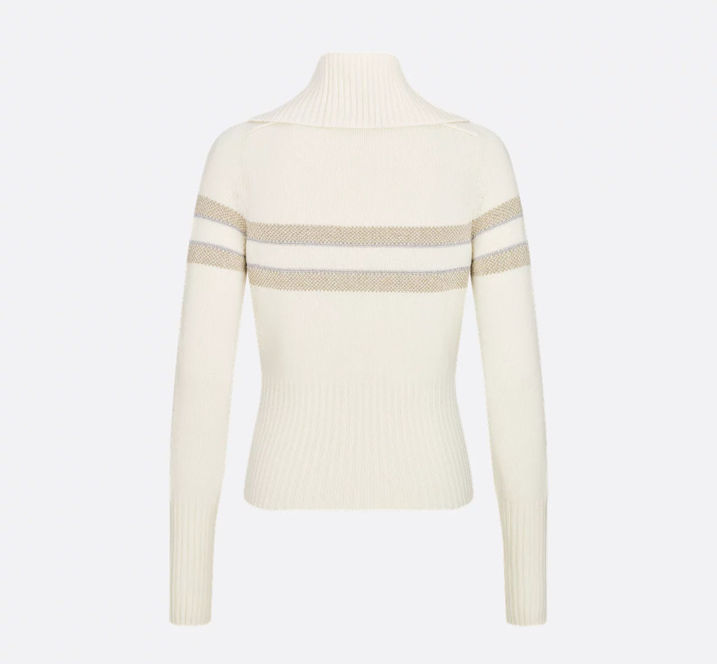 Winniemodo,Winnie modo,Dior 544S77G1340,Dior mock neck sweater,Dior sweater,Dior sweater sale,Dior sweater white,Dior sweater