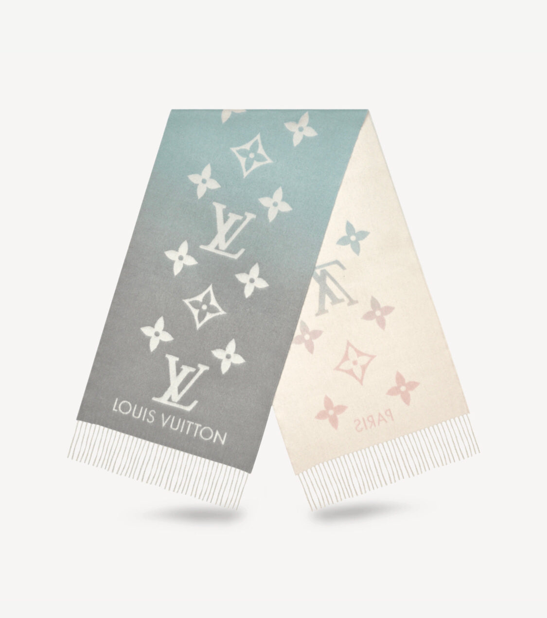 Louis Vuitton Reykjavik gradient scarf