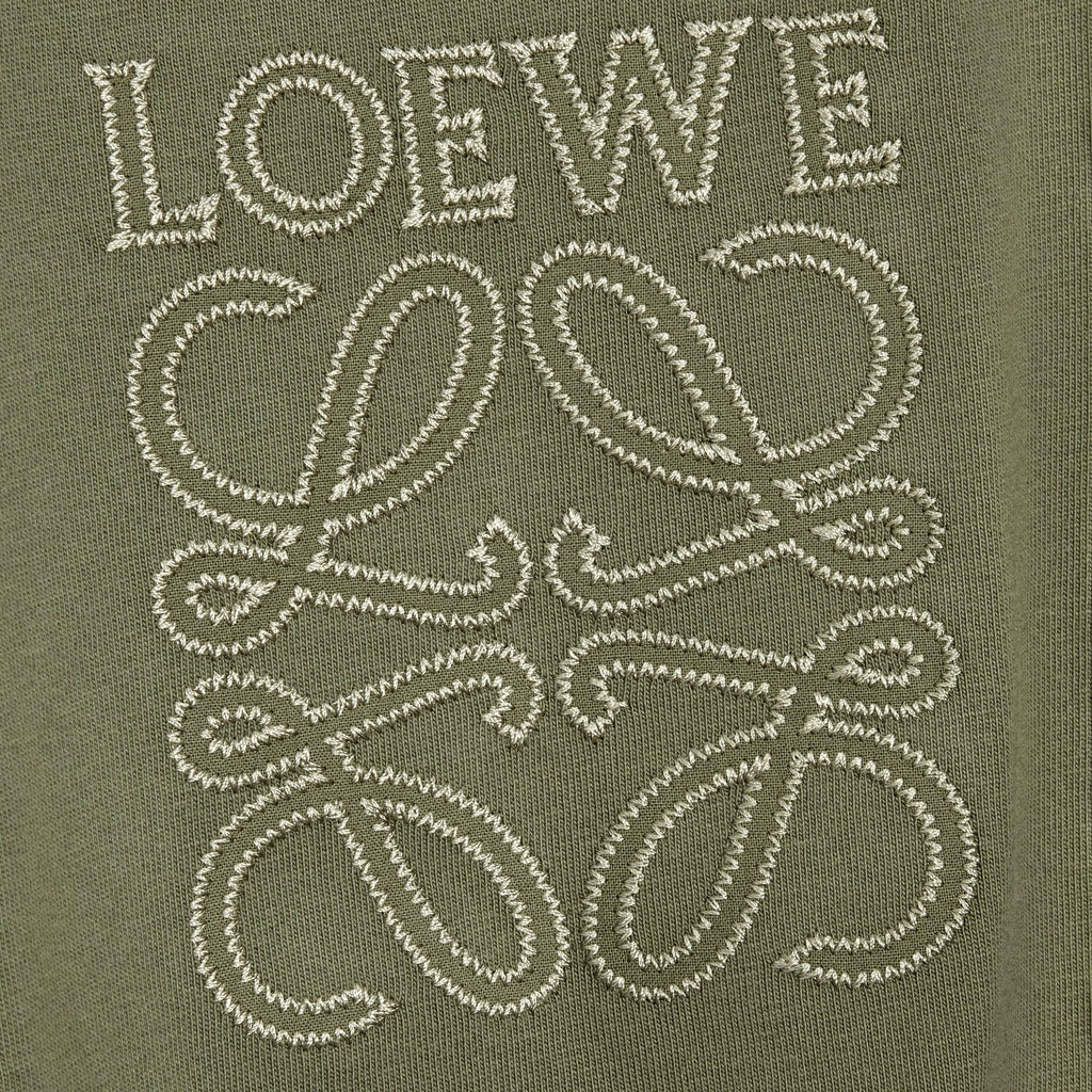 Loewe H526Y22XBN,Loewe T-shirt pink,Loewe T-shirt khaki,Loewe T-shirt grey,Loewe T-shirt mens on sale,Loewe grey T-shirt,Loew