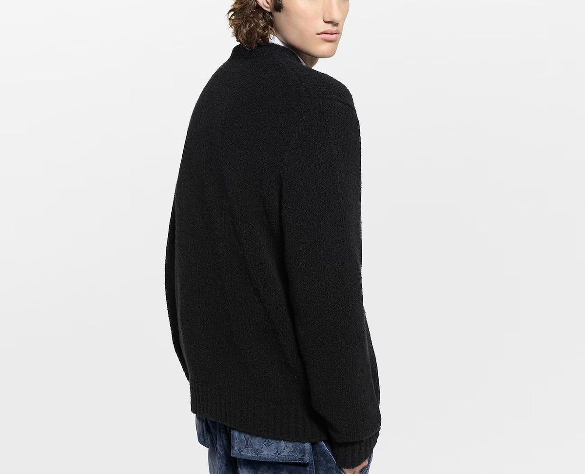 Winniemodo,Winnie modo,Louis Vuitton 1AJBXU,LV 1AJBXU,Louis Vuitton cardigan,Louis Vuitton cardigan black,Louis Vuitton cardi