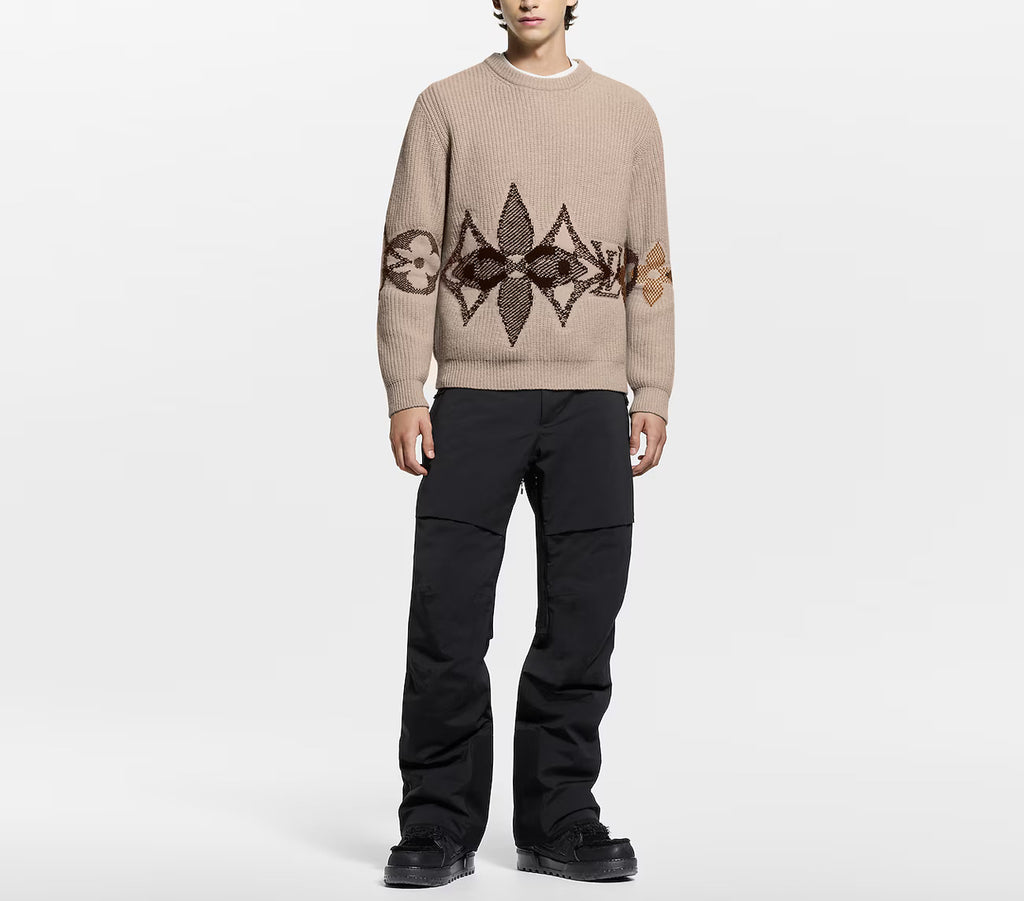 Winniemodo,Winniemodony,Louis Vuitton 1AJBVT,LV 1AJBVT,Louis Vuitton knit crewneck sweater,LV knit sweater,Louis Vuitton wool