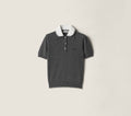 Winniemodo,Winniemodony,MIU MIU MML03Z,MIU MIU Cashmere polo,MIU MIU polo women,MIU MIU knit polo shirt,Miu MIU womenwear sal