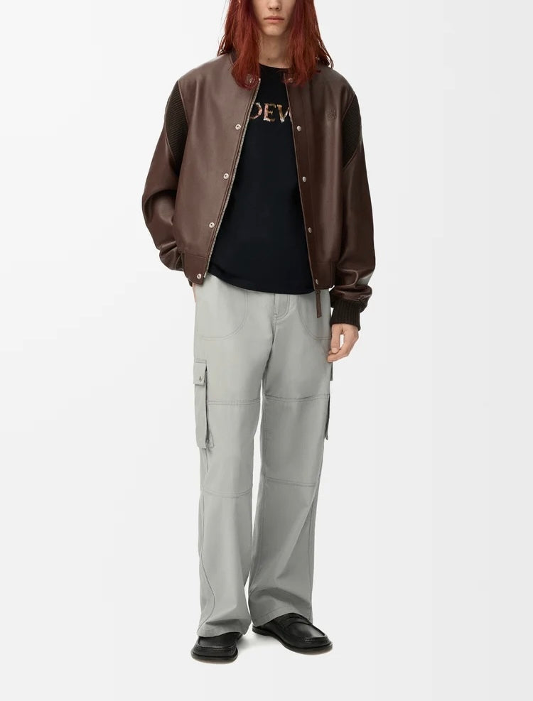 Loewe H526Y22XCM,Winniemodo,Winnie modo,Loewe relaxed fit T-shirt cotton,Loewe embroidery t-shirt,Loewe embroidery t-shirt bl