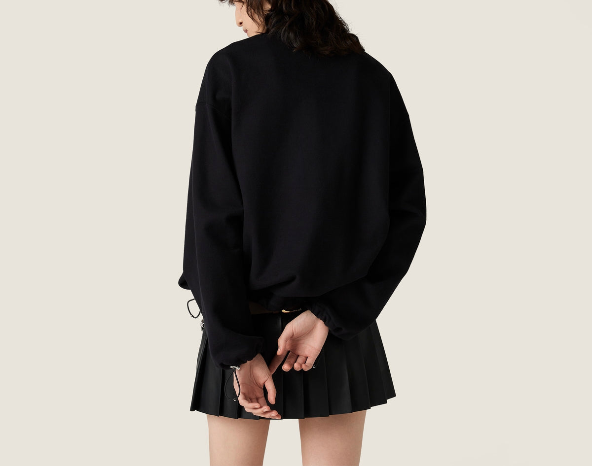 Winniemodo,Winnie modo,MIU MIU MJL042,Miu Miu fleece zipper sweatshirt,Miu Miu fleece jacket,MIU MIU jacket,MIU MIU jacket sa