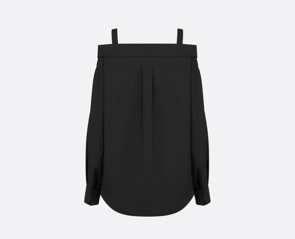 Dior 521B85A3356,Dior white top,Dior white blouse,Dior vest shirt,Dior black top,Dior black blouse,Dior white top 2025,Dior b