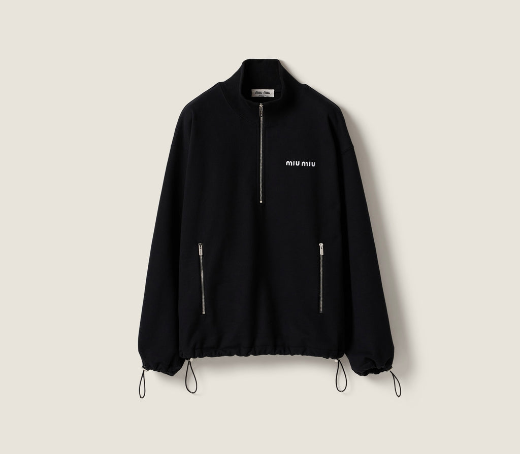 Winniemodo,Winnie modo,MIU MIU MJL042,Miu Miu fleece zipper sweatshirt,Miu Miu fleece jacket,MIU MIU jacket,MIU MIU jacket sa