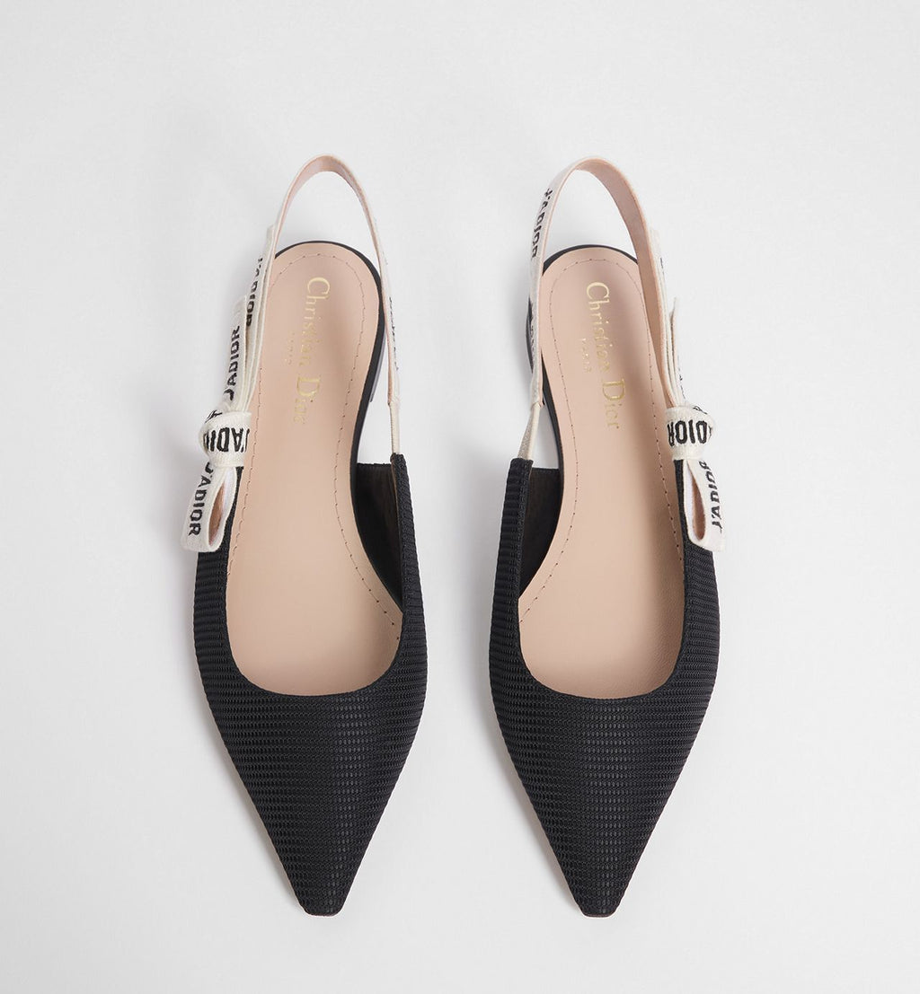 Winniemodo,Winniemodony,Dior KCB384TFL,Dior slingback flats,Dior flat black sale,Dior J’Adior flat,Dior flat discount,Dior po