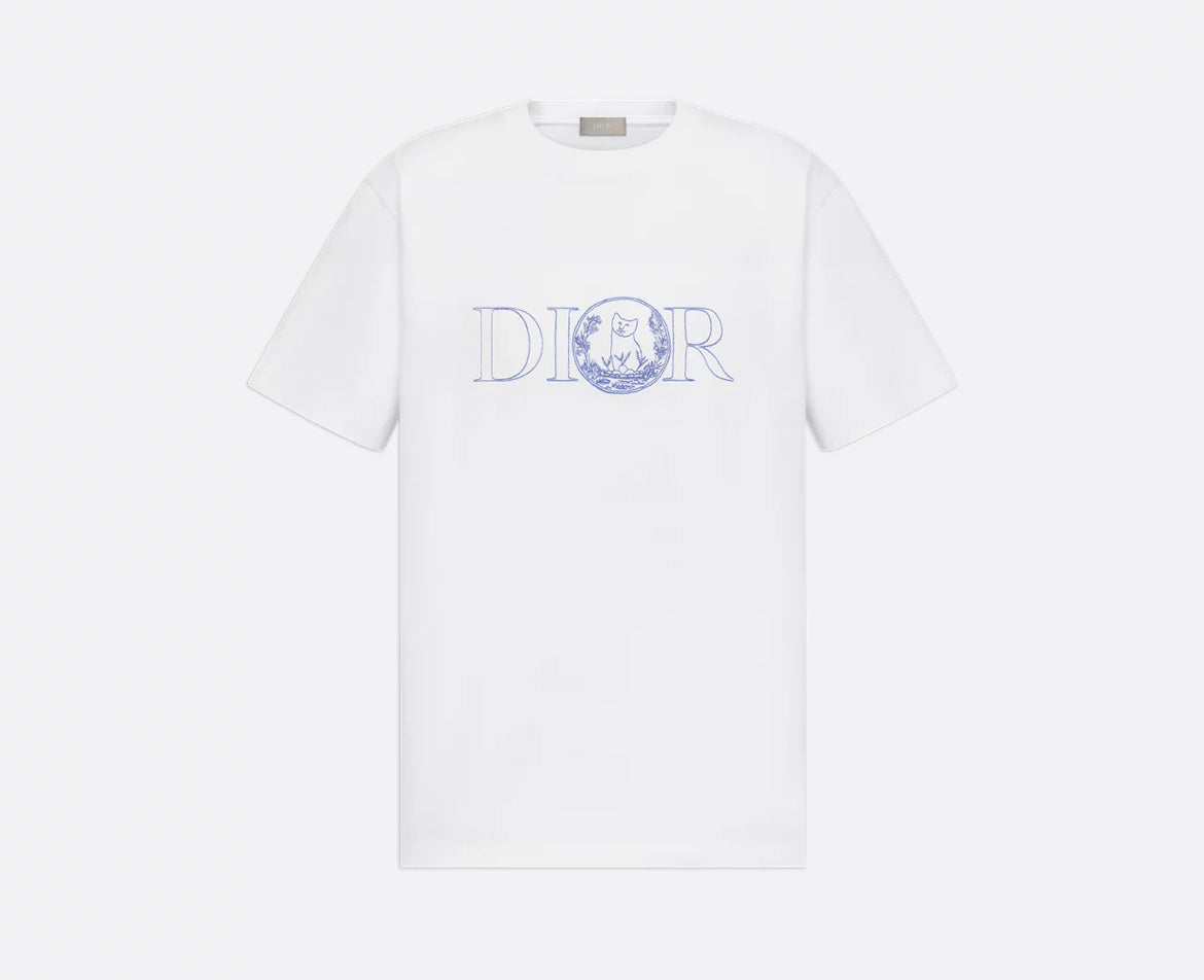 Dior 583J696C0554,Dior t-shirt white mens,Dior T-Shirt blue mens,Dior tee white men, Dior T- shirt on sale,Dior T- shirt outl