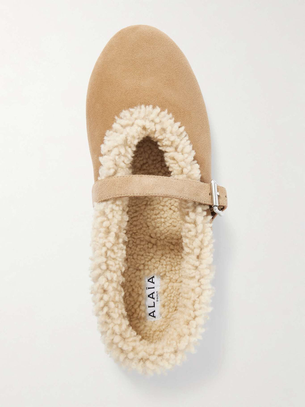 Winniemodo,Winnie modo,Alaia AA3A029I048,Alaia ballet shoes,Alaia shoes,Alaia shoes sale,Alaia shoes fur,Alaia shoes shearlin