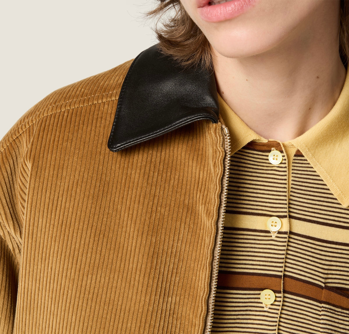 Winniemodo,Winnie modo,MIU MIU ML1336,Miu Miu padded corduroy blouson,MIU MIU corduroy jacket,Miu Miu jacket,Miu Miu jacket s