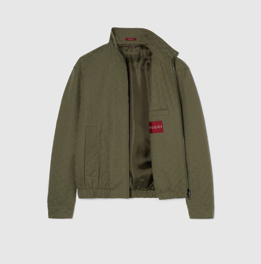Winniemodo,Winnie modo,Gucci 833484 ZAF4S,Gucci GG canvas bomber jacket,Gucci bomber jacket,Gucci jacket,Gucci jacket sale,Gu