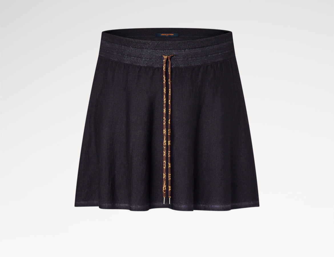 Louis Vuitton 1AGSCW,LV 1AGSCW,Louis Vuitton mini skirt,Louis Vuitton knit skirt,Louis Vuitton grey skirt,Louis Vuitton grey