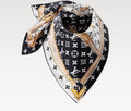 Louis Vuitton M78667,LV M78667,Louis Vuitton M78666,LV M78666,Louis Vuitton monogram confidential square,LV monogram silk sca