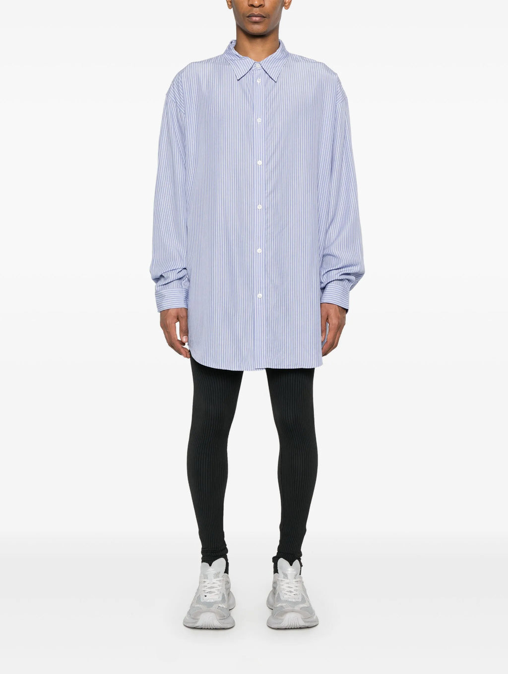 Balenciaga 809007TRLE9,Balenciaga shirt,Balenciaga shirt mens,Balenciaga shirt striped,Balenciaga oversized shirt,Balenciaga