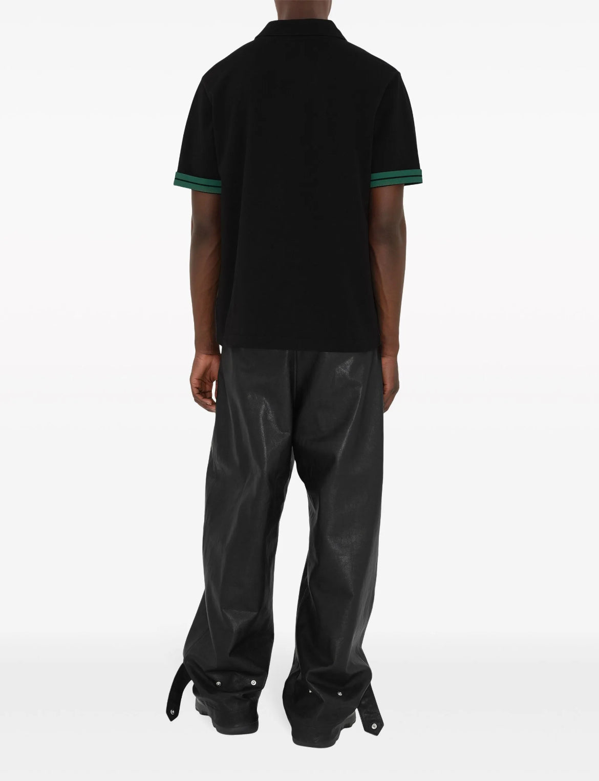 Burberry 8082127,Burberry 8082124,Burberry striped cuffs polo shirt,Burberry black polo shirt,Burberry white polo shirt,Burbe