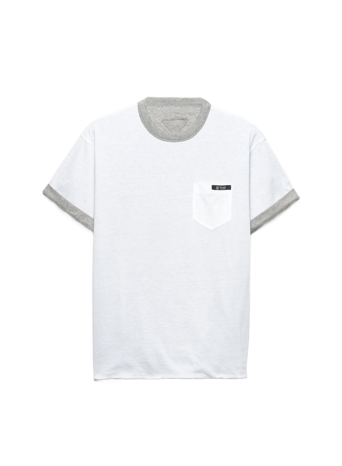 Winniemodo,Winniemodony,Prada reversible t-shirt,Prada UJN960,Prada t-shirt white,Prada tee sale,Prada t-shirt grey,Prada tee