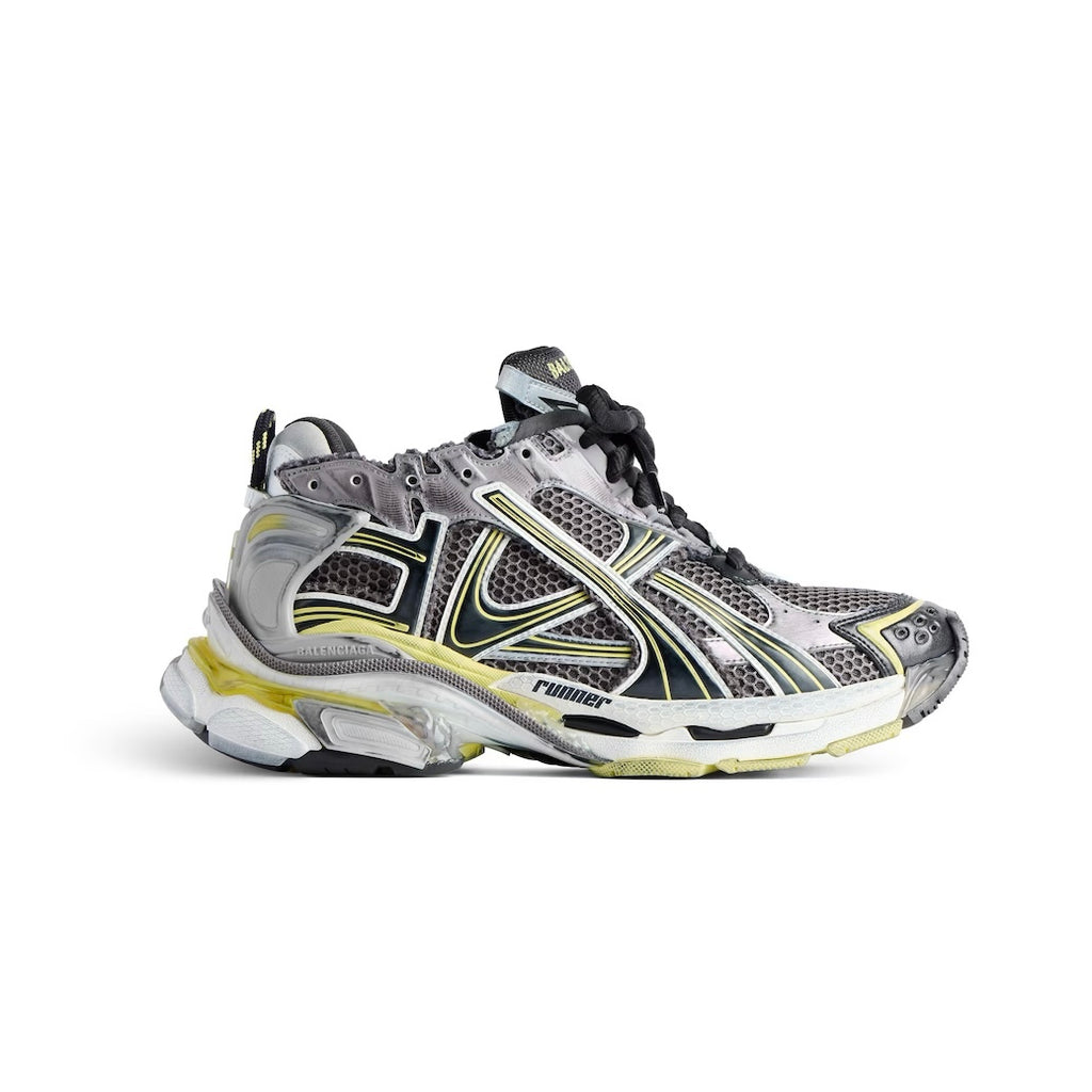 Balenciaga 772774W3RMU1279,Balenciaga Men’s Runner Sneaker,Balenciaga Men’s Runner,Balenciaga mens runner sneaker grey,Balenc