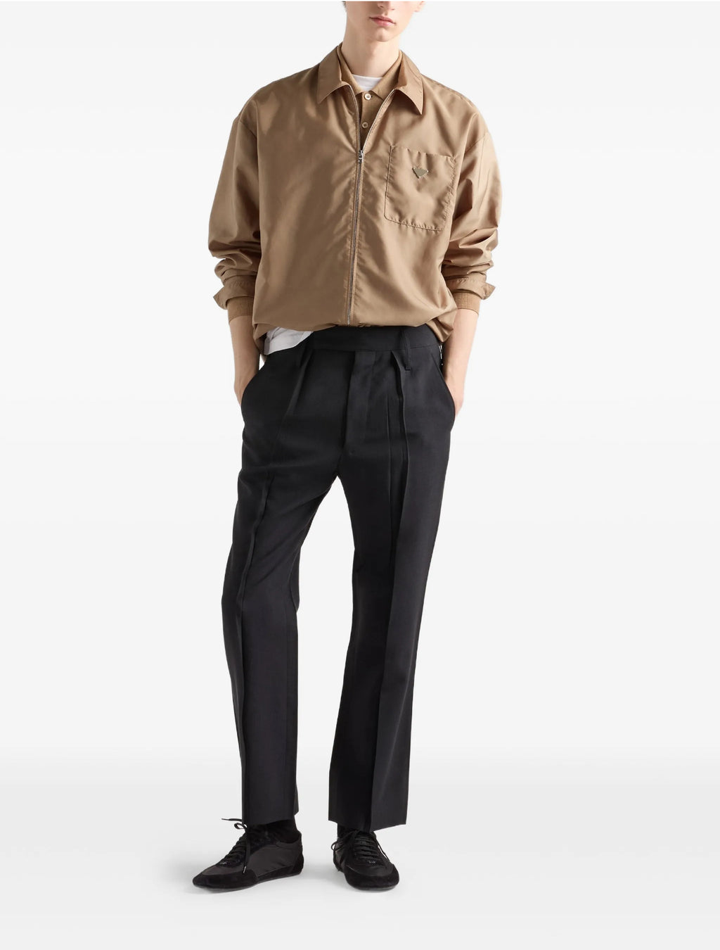 Winniemodo,Winniemodony,Prada SC847S,Prada re-nylon jacket men,Prada re-nylon jacket beige,Prada jacket sale,Prada jacket men
