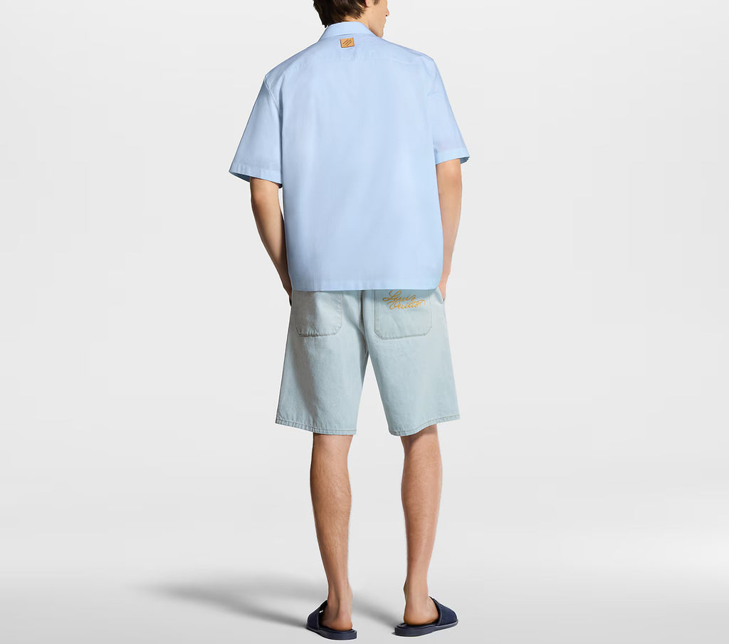 Winniemodo,Winniemodony,Louis Vuitton 1AJR79,LV shirt,LV shirt men,Louis Vuitton shirt short sleeve,LV menswear discount onli