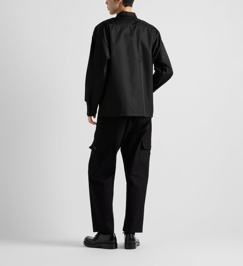 Prada SC810,Winniemodo,Winnie modo,Prada re-nylon shirt,Prada zip up shirt,Prada zip up shirt black,Prada zip up shirt sale,P