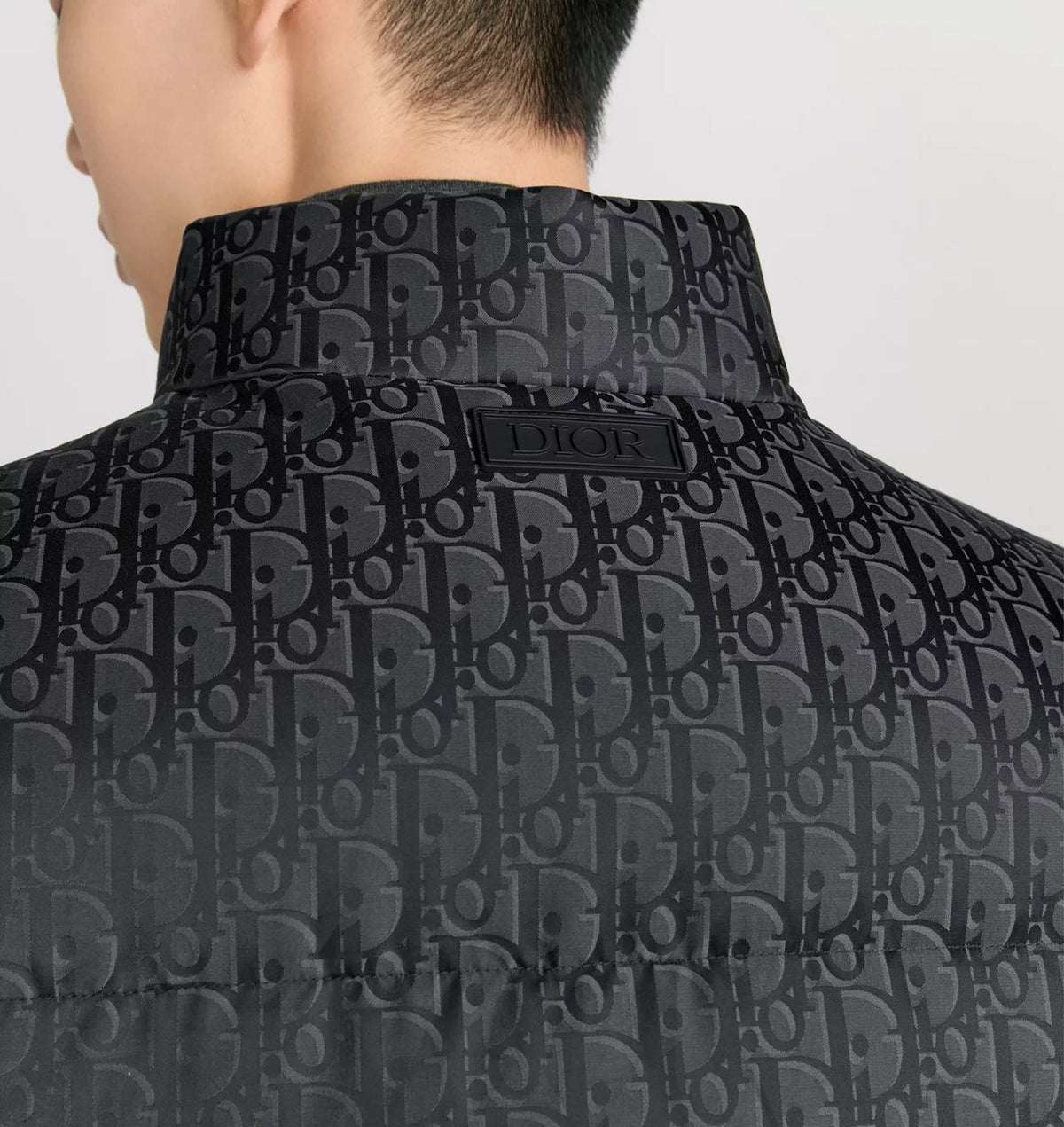 Winniemodo,Winniemodony,Dior 513C415B3093,Dior oblique down vest,Dior monogram down vest,Dior down vest black,Dior down vest