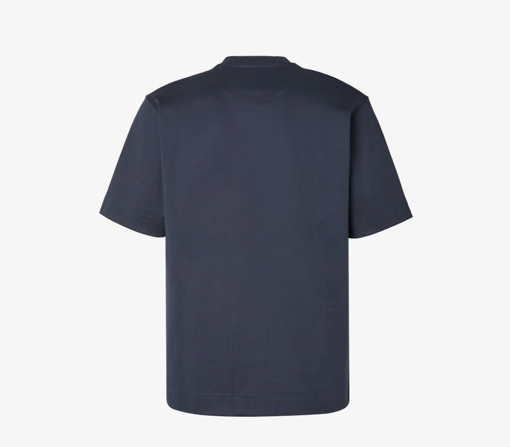 Fendi FY0936ARYRF0QB0,Fendi pocket T-shirt,Fendi pocket Mens T-shirt,Fendi pocket T-shirt Navy,Fendi pocket mens T-shirt blue
