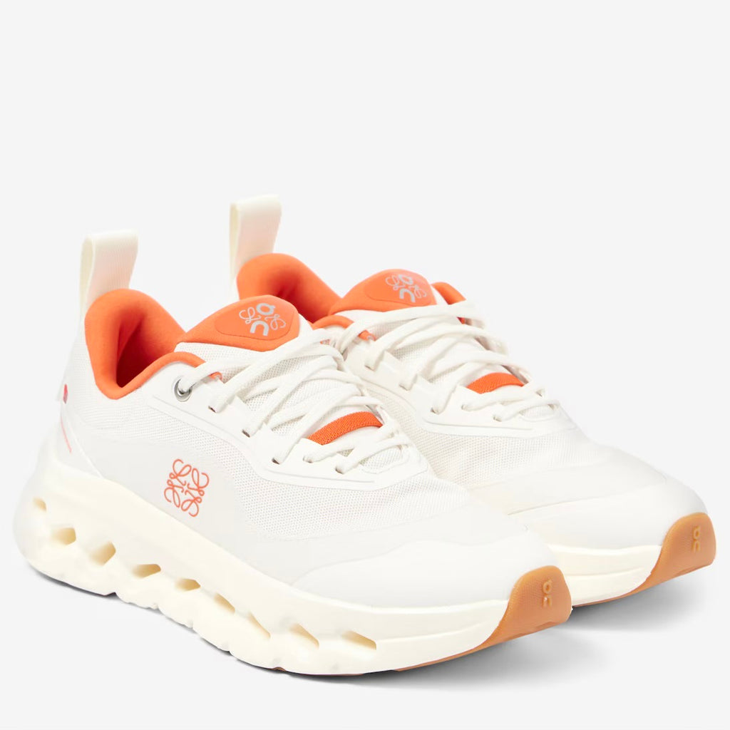 On x Loewe sneaker,On x loewe sneaker 2.0,On x Loewe sneaker white orange,On x Loewe cloudtilt,On x Loewe cloudtilt 2.0,On x