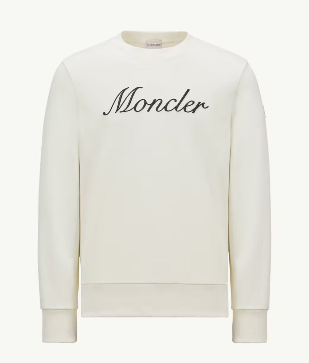 Winniemodo,Winnie modo,Moncler K10918G0003389AUJ,Moncler sweatshirt,Moncler Sweater,Moncler Sweater sale,Moncler Sweater whit