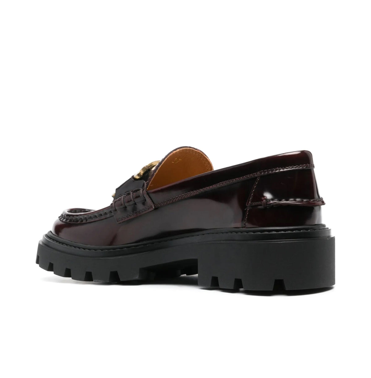 Winniemodo,Winniemodony,Tod’s logo plaque leather loafers dark red,Tod’s loafer red,Tod’s loafer wine red sale,Tod’s loafer o
