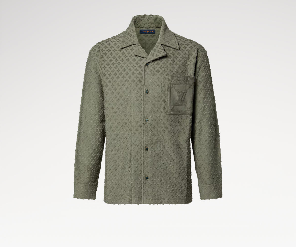 Winniemodo,Winnie modo,Louis Vuitton 1AHVXO,LV 1AHVXO,Louis Vuitton French Terry overshirt,LV overshirt,Louis Vuitton shirt,L
