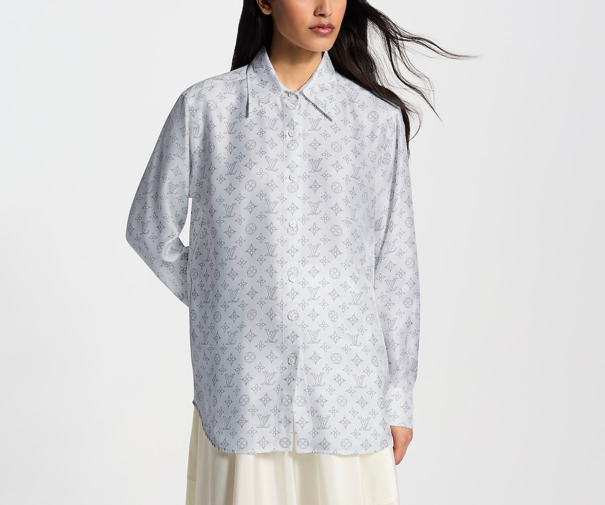 Winniemodo,Winniemodony,Louis Vuitton 1AK16A,LV shirt,LV shirt women,Louis Vuitton shirt monogram,LV womenswear discount onli