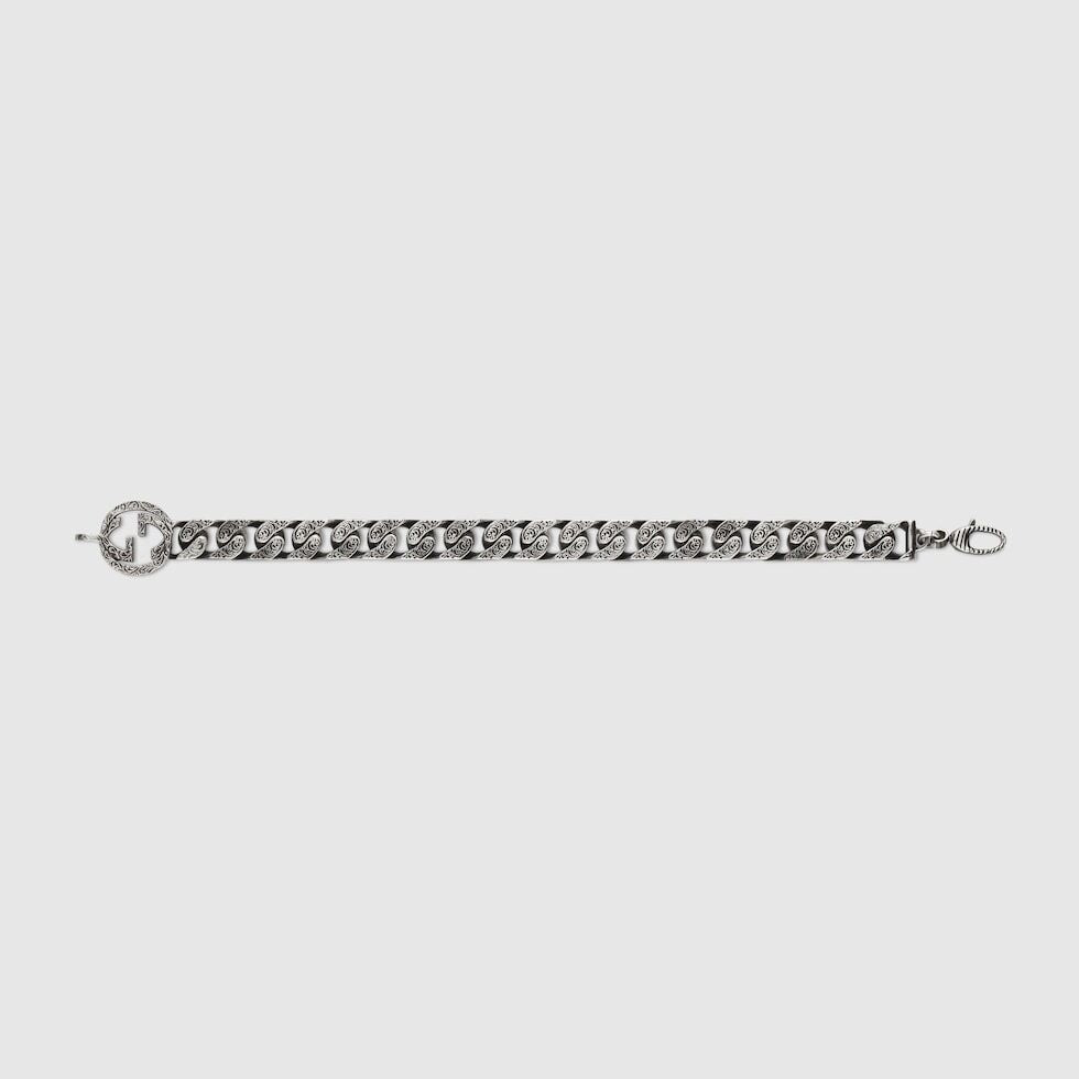 Winniemodo,Winnie modo,Gucci 454285 J8400,Gucci interlocking chain bracelet,Gucci bracelet,Gucci bracelet sale,Gucci bracelet