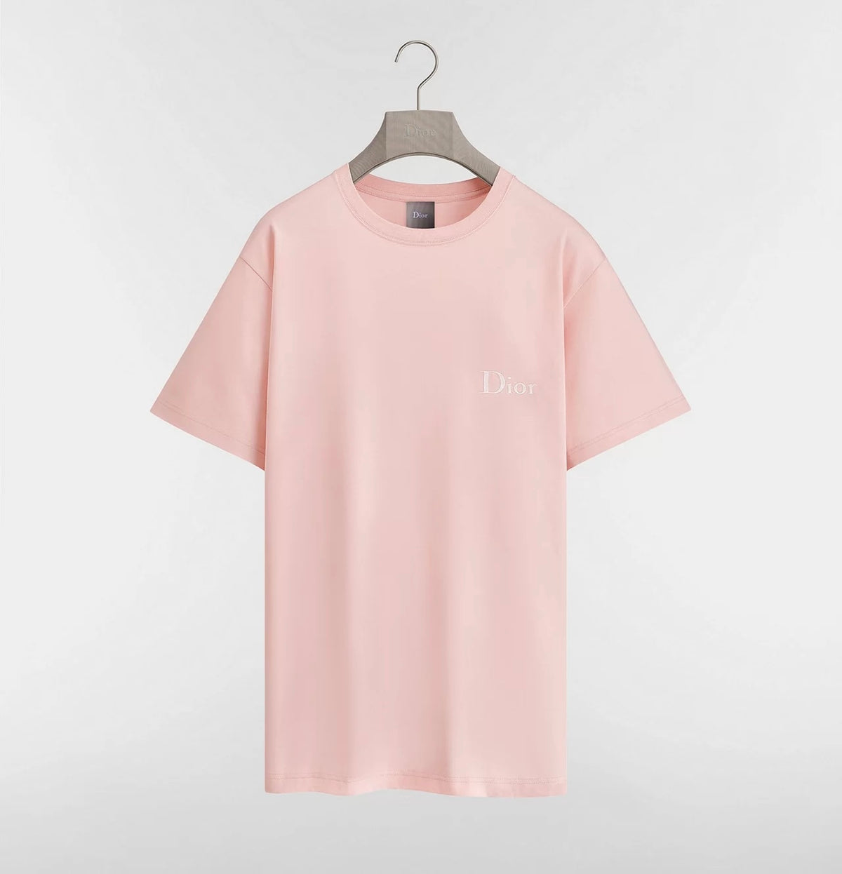 Winniemodo,Winniemodony,Dior 683J606A0677,Dior embroidery T-shirt sale,Dior T-shirt 2026,Dior T-shirt pink,Dior T-shirt men s