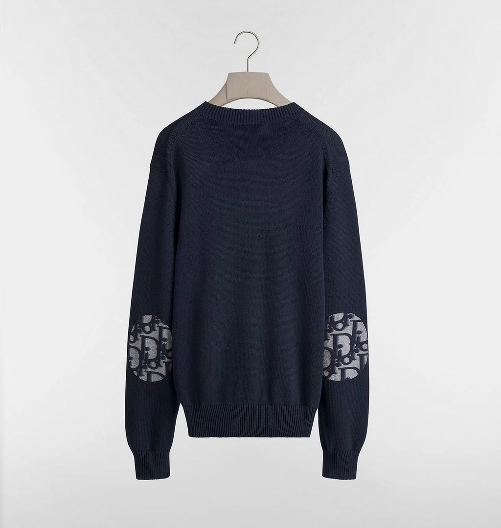 Winniemodo,Winniemdony,Dior 683M677A7045,Dior oblique sweater,Dior knit sweater navy,Dior knit sweater sale,Dior knit sweater