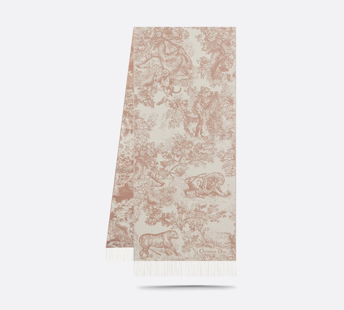 Dior toile de jouy savage scarf,Dior 41JOU215I159,Dior scarf authentic,Dior scarf on sale,Dior scarf outlet,Dior cashmere sca