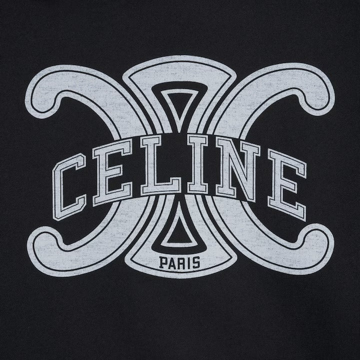 Winniemodo,Winnie modo,Celine RY0JH670Q.38AW,Celine loose hoodie,Celine hoodie,Celine hoodie sale,Celine hoodie mens,Celine t