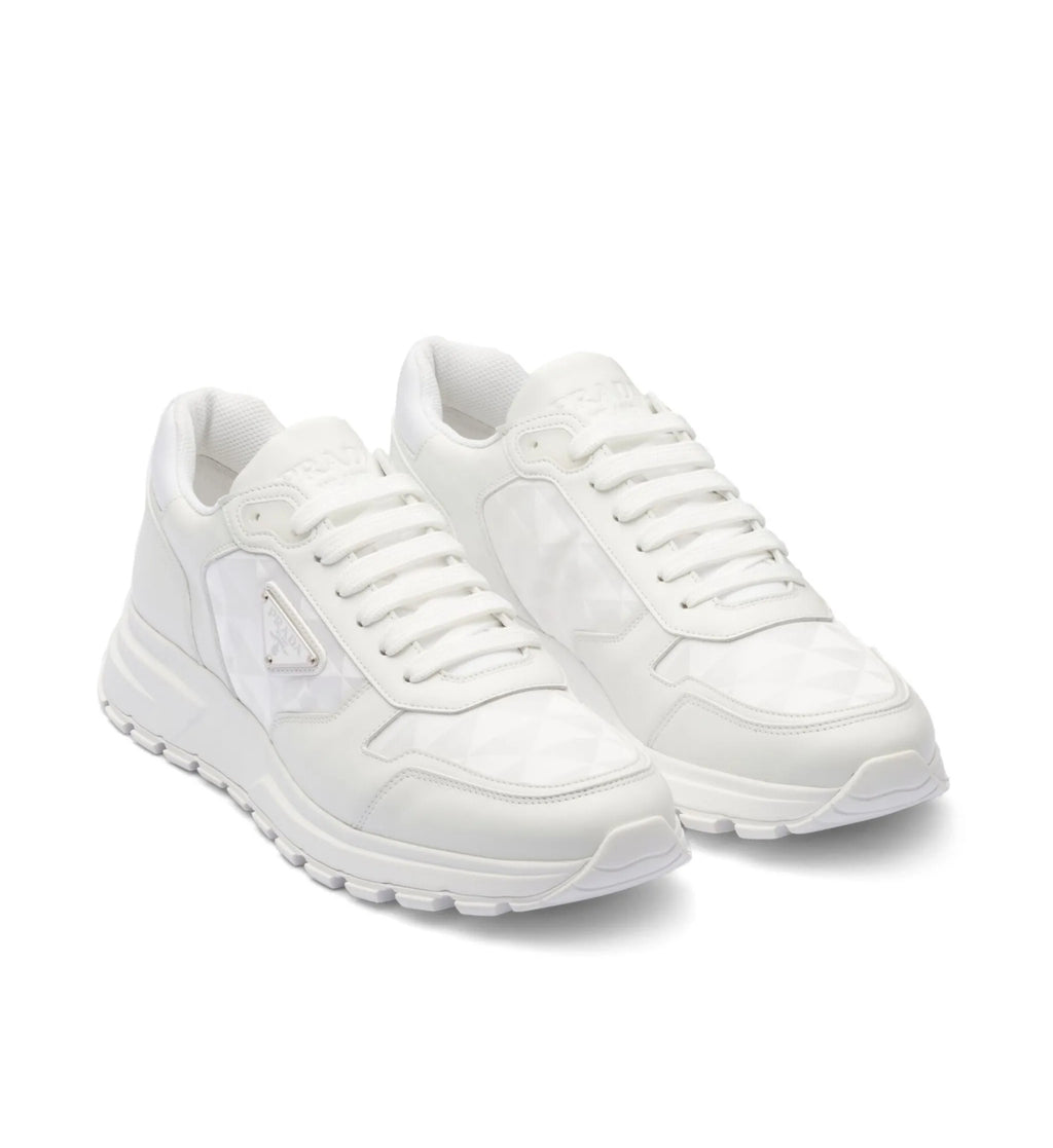 Prada 2EE390,Prada diamond quilted leather sneakers,Prada all white sneaker,Prada sneaker mens,Prada sneaker,Prada sneaker me