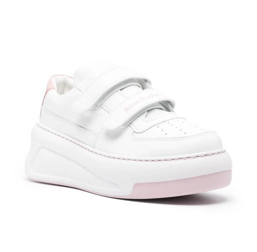 Acne Studios touch strap platform sneakers,Acne Studios Velcro sneaker,Acne Studios Velcro sneaker white,Acne Studios sneaker