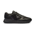 Prada logo jacquard leather sneakers,Winniemodo,Winnie modo,Prada leather sneakers,Prada sneakers mens black,Prada sneaker,Pr