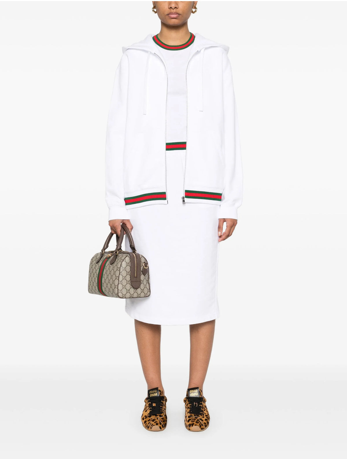 Winniemodo,Winniemodony,Gucci 810383 XJG07,Gucci web-stripe jacket,Gucci zip up jacket,Gucci zip up jacket white,Gucci jacket