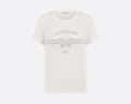 Dior 523T39A4229,Dior Butterfly T-shirt,Dior Butterfly white T-shirt,Dior Butterfly womens T-shirt,Dior white womens T-shirt,