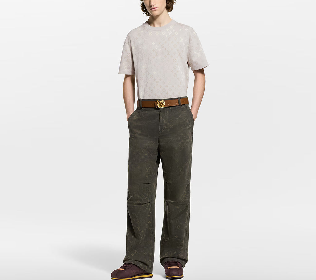 Winniemodo,Winnie modo,Louis Vuitton 1AJBTB,LV 1AJBTB,Louis Vuitton monogram short sleeved T-shirt,LV monogram T-shirt,Louis