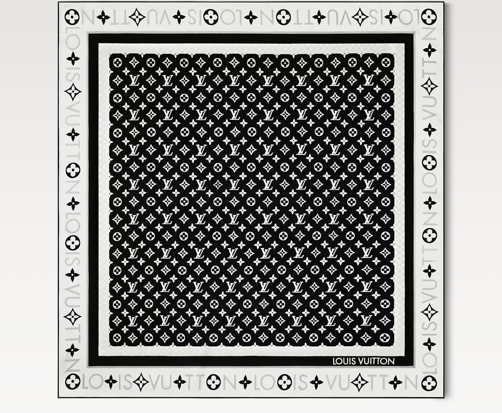 Louis Vuitton M79893,LV M79893,Louis Vuitton monogram infinity square,LV monogram infinity square,Louis Vuitton monogram silk
